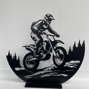Statuette Moto cross