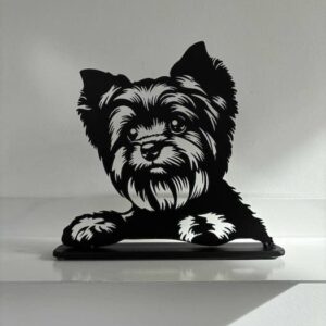 statuette chien Yorkshire