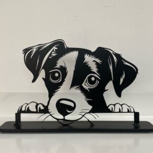 Statuette chien Jack Russel
